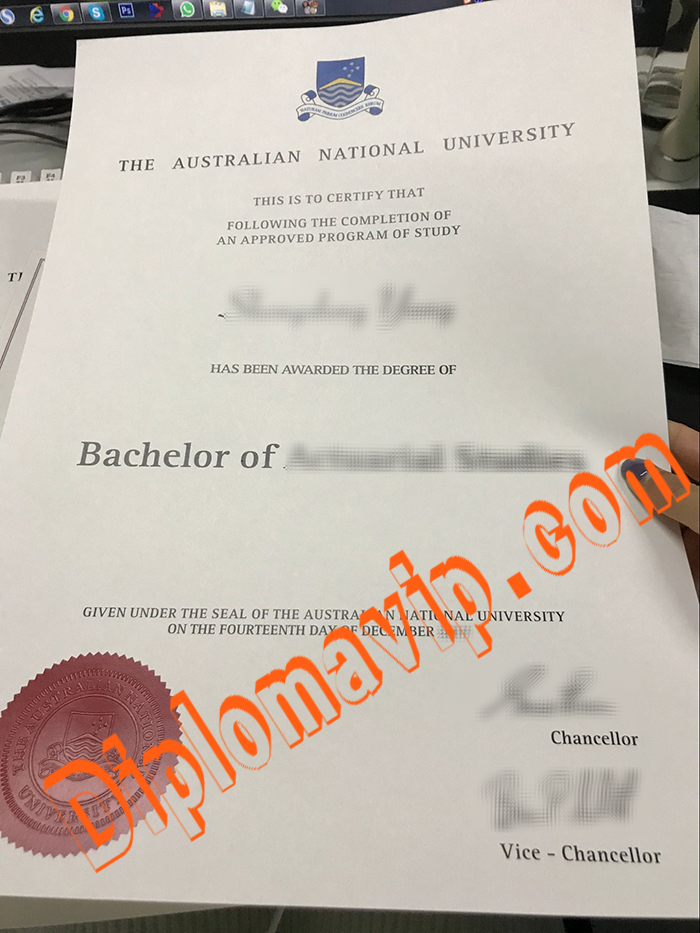 Australian National University fake degree, Australian National University degree