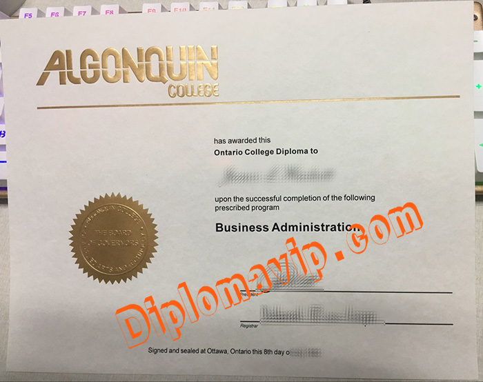 Algonquin college fake diploma, buy Algonquin college fake diploma