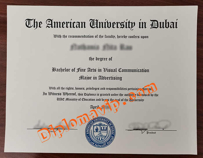 American University in Dubai fake degree, buy American University in Dubai fake degree