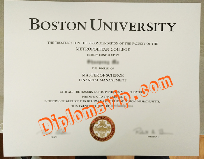 Boston University fake degree, buy Boston University fake degree