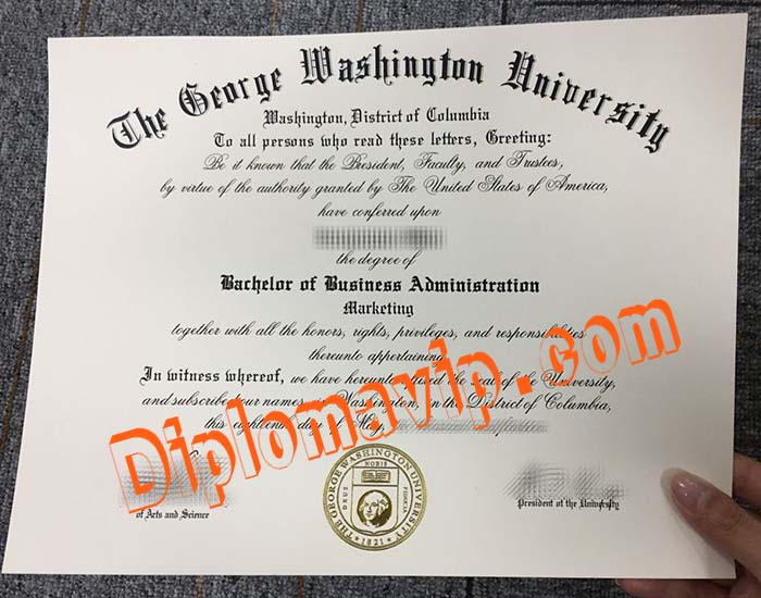 George Washington University fake degree, buy George Washington University fake degree