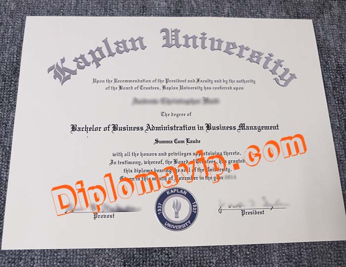 Kaplan University fake degree, buy Kaplan University fake degree