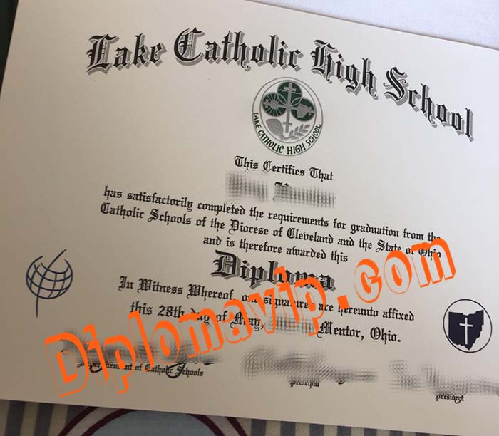 Lake Cathoic High School fake diploma, buy Lake Cathoic High School fake diploma