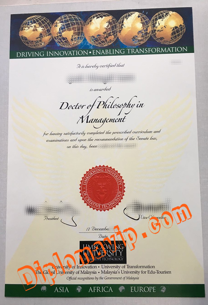 Limkokwing University fake degree, buy Limkokwing University fake degree