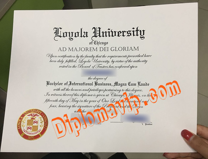 Loyola University fake degree, buy Loyola University fake degree