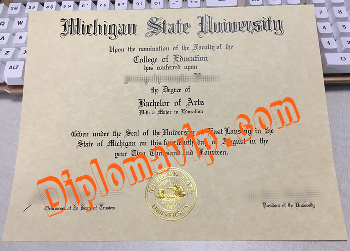 Michigan state University fake degree, buy Michigan state University fake degree
