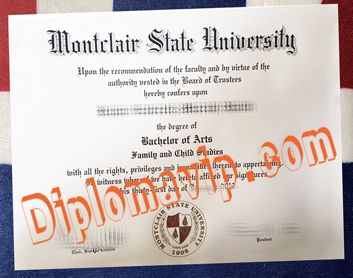 Montclair State University fake degree, buy Montclair State University fake degree