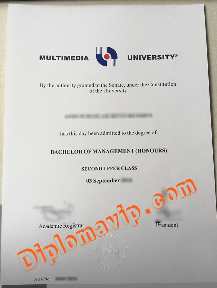 Multimedia University fake degree, buy Multimedia University fake degree