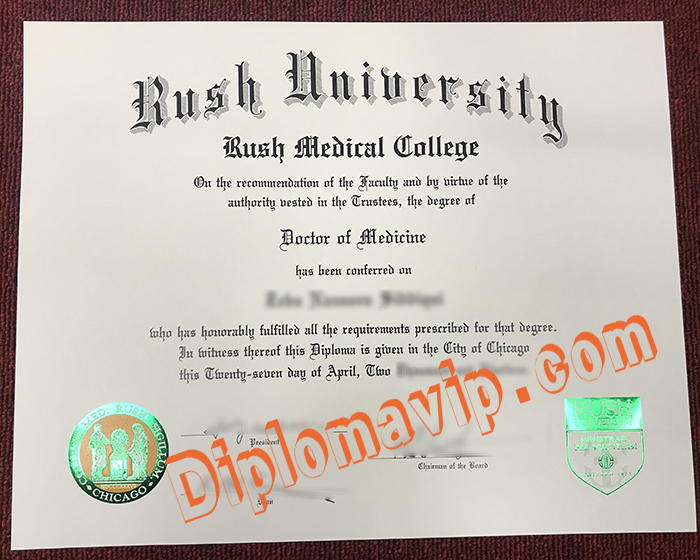 Rush University fake degree, buy Rush University fake degree