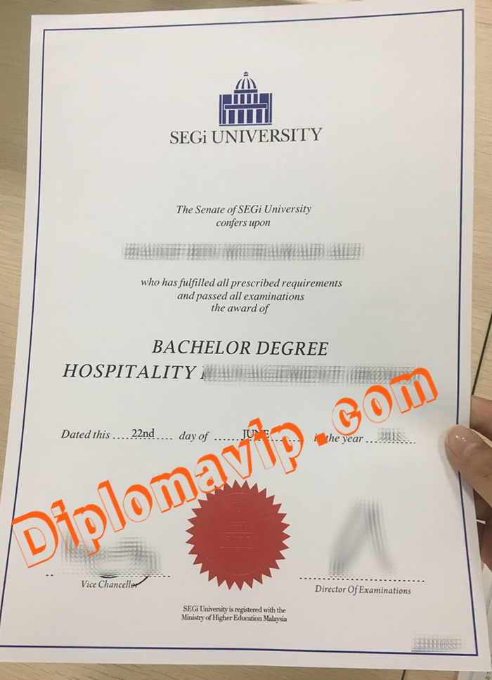 Segi University fake degree, buy Segi University fake degree