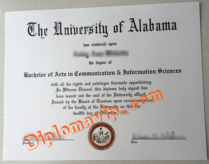 University of Alabama fake degree, buy University of Alabama fake degree
