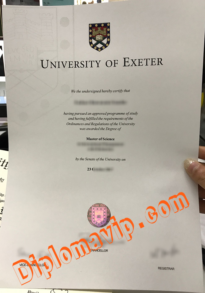 University of Exeter fake degree, buy University of Exeter fake degree