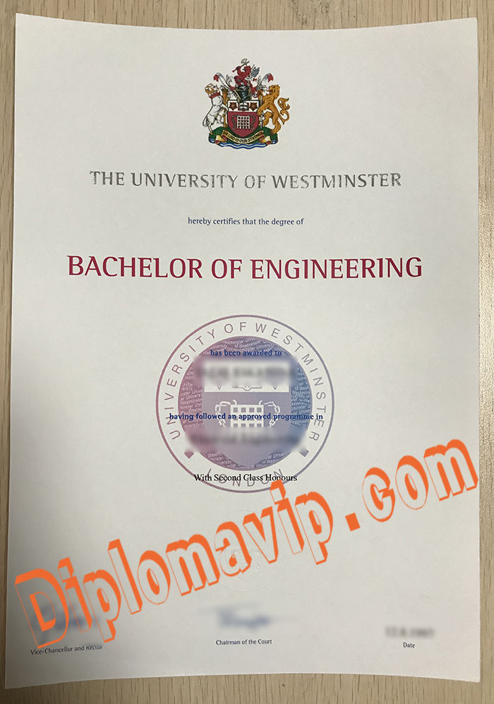 University of Westminster fake degree, buy University of Westminster fake degree