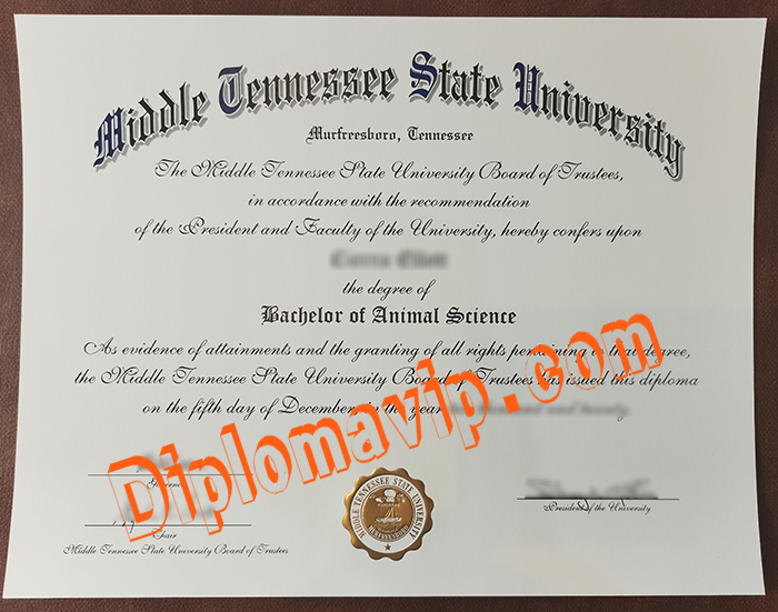 middle tennessee state university fake degree, buy middle tennessee state university fake degree
