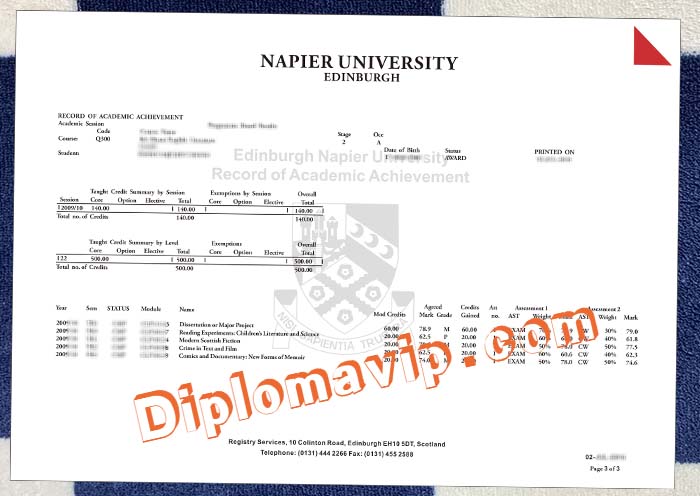 napier university edinburgh fake transcript, buy napier university edinburgh fake transcript