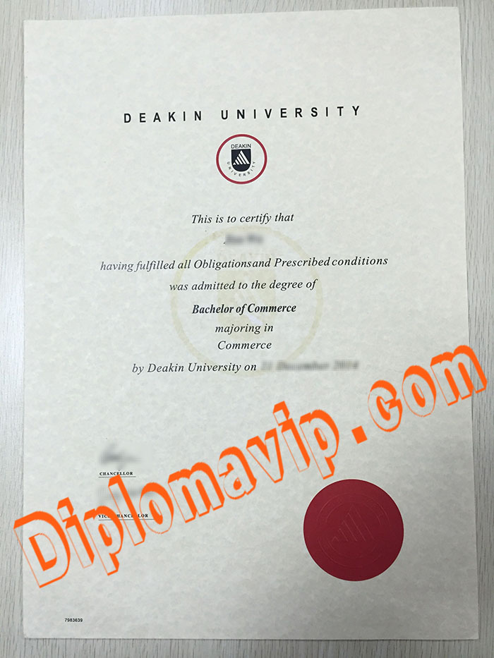 Deakin University fake degree, buy Deakin University fake degree