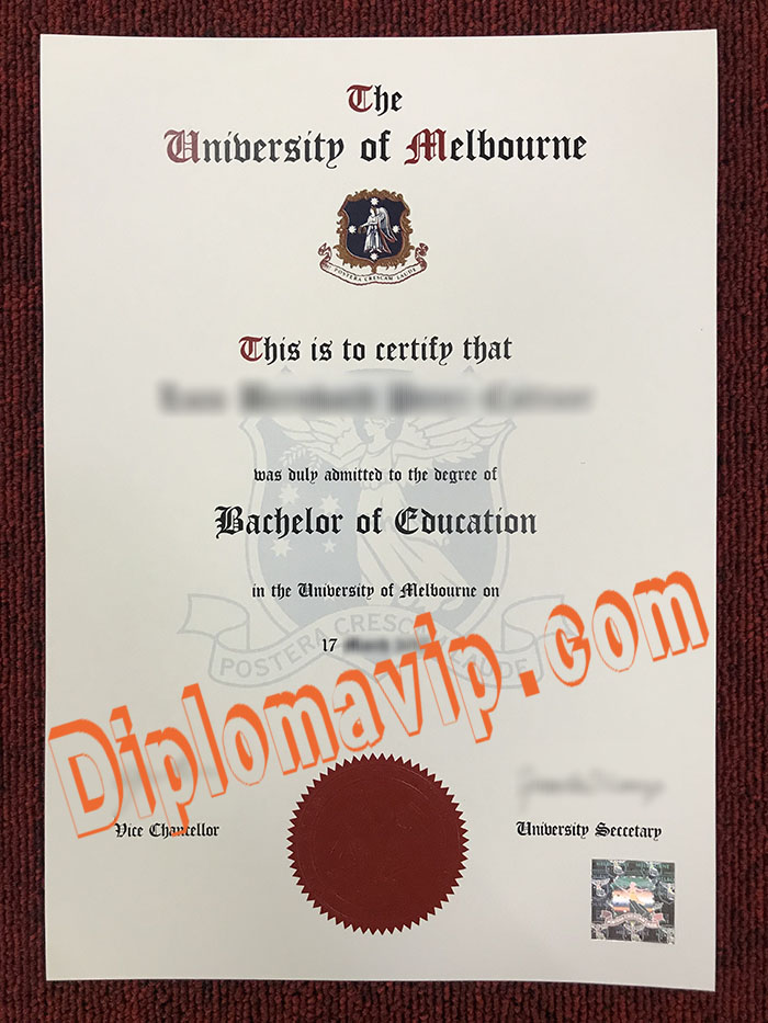 University of Melbourne fake degree, buy University of Melbourne fake degree