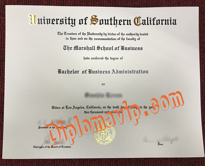University of Southern California fake degree, buy University of Southern California fake degree