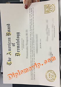 fake American Board of Dermatology Certificate, fake American Board of Dermatology Certificate