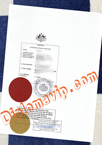 fake Australian Apostille certificate, fake Australian Apostille certificate