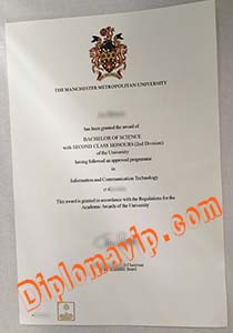 Manchester Metropolitan University degree, fake Manchester Metropolitan University degree