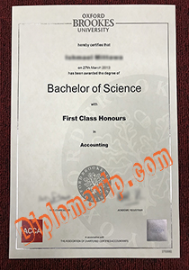 Oxford Brookes University degree, fake Oxford Brookes University degree