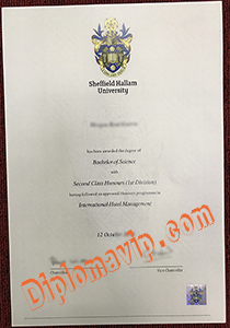 Sheffieid Hallam University degree, fake Sheffieid Hallam University degree