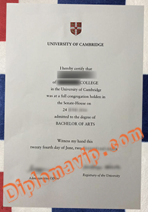 University of Cambridge degree, fake University of Cambridge degree