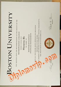 Boston University degree, fake Boston University degree