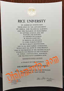 rice university degree, fake rice university degree
